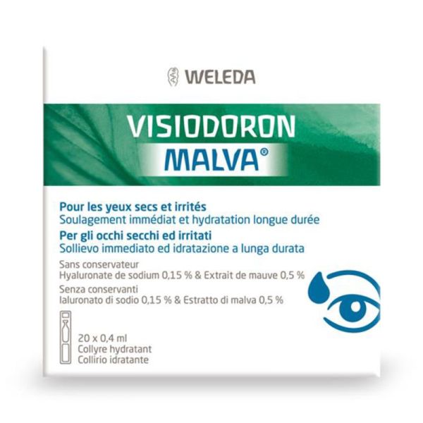 Weleda Visiodoron Malva – 20 Récipients unidoses de 0,4 ml