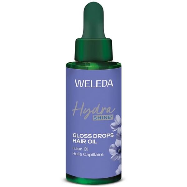 Weleda Hydra Shine Huile Capillaire - 30 ml - Nourrit, lisse et sublime la brillance des cheveux