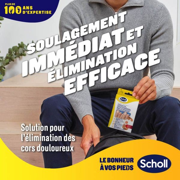 Scholl Traitement Durillons - 8 Pansements - Élimination ciblée des durillons