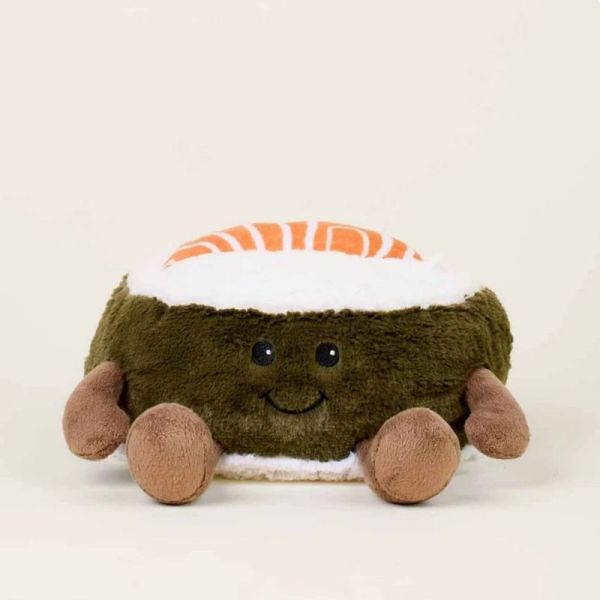 Soframar Warmies Bouillotte Peluche Déhoussable Sushi - Chaleur réconfortante et apaisante