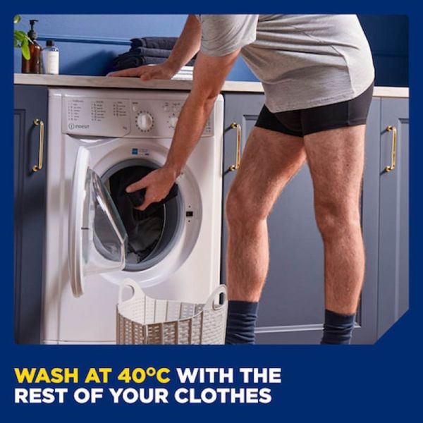 TENA Men Protective Boxer - Taille L - 1 Boxer Lavable Noir - Pour Homme Fuites Urinaires Légères