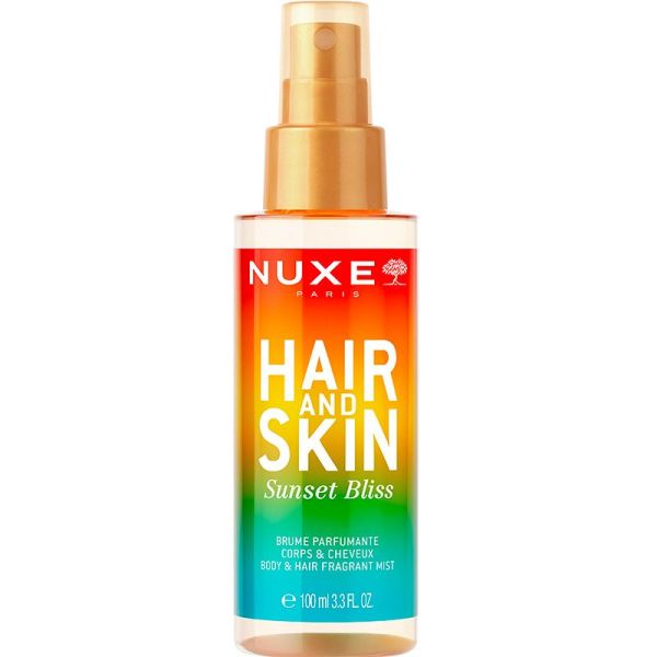 Nuxe Brume Hair and Skin - 100ml - Senteur : Sunset Bliss - Parfum léger pour corps et cheveux