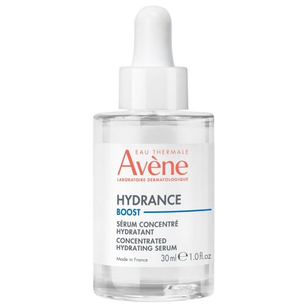 Avène Hydrance Boost Sérum Concentré Hydratant - 30 ml - Hydrate intensément et ravive l’éclat