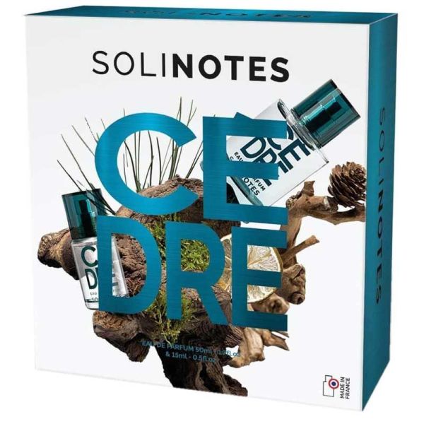 Solinotes Cèdre Eau de Parfum 50 ml + Spray 15 ml Offert