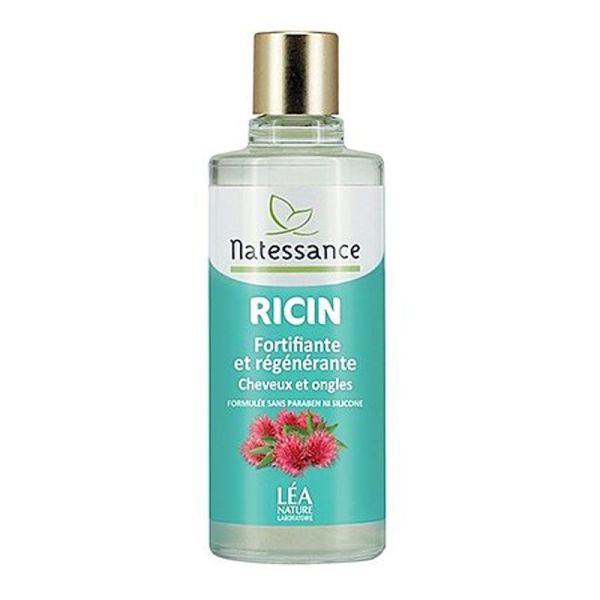 Natessance Huile de Ricin Fortifiante Et Régénérante 100 ml