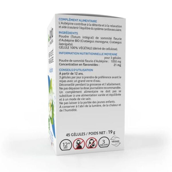 Arkopharma Arkogélules Aubépine Bio 45 gélules - Nervosité passagère