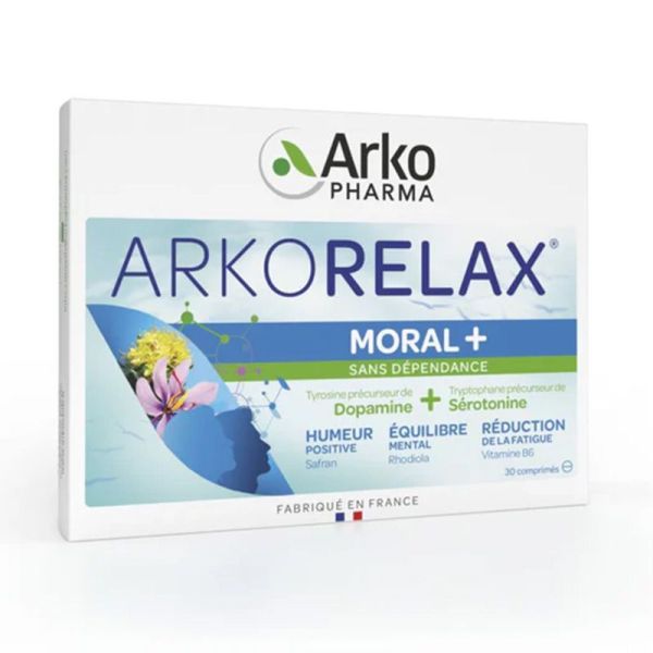 Arkopharma Arkorelax Moral+ 30 comprimés