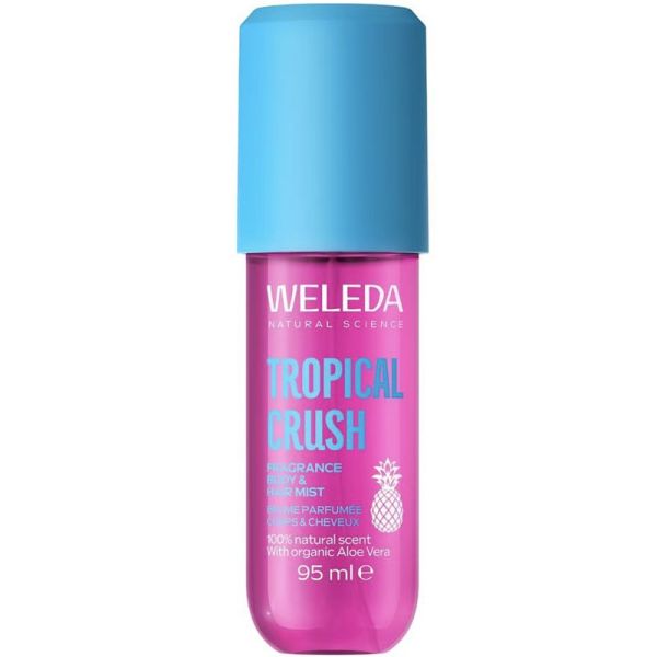 Weleda Brume Parfumée Corps & Cheveux Tropical Crush 95ml – Signature fruitée et estivale