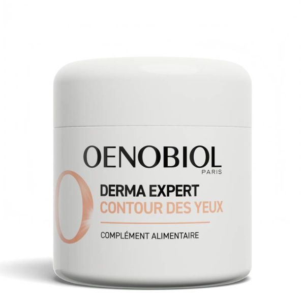 Oenobiol Derma Expert Contour des Yeux - 60 Comprimés - Réduction des poches & éclat du regard