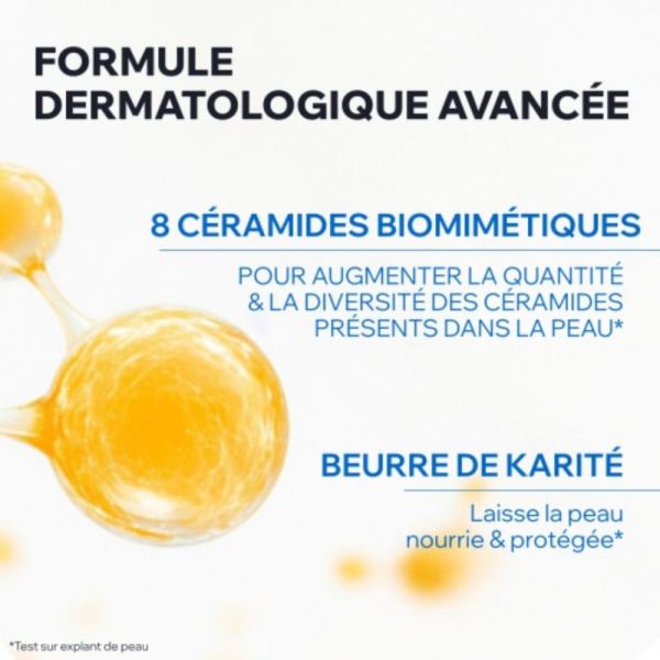 Uriage Xemose C8+ Huile Lavante Anti-Grattage 1L - Nettoie, relipide et soulage dès la 1ère douche