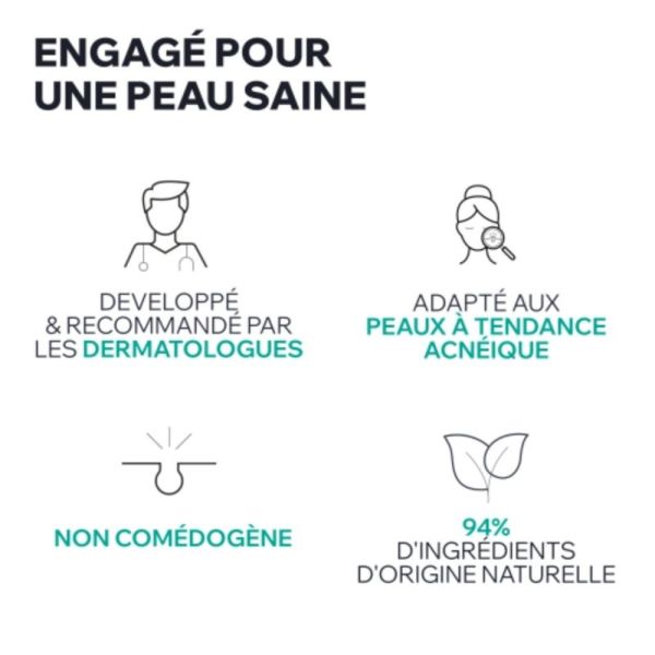 Uriage Hyséac Sérum Peau Neuve Booster Anti-Imperfections 30 ml - Lisse, affine et resserre les pores