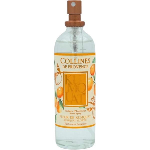 Collines de Provence Parfum d’Intérieur Fleur de Kumquat 100ml – Fraîcheur fruitée
