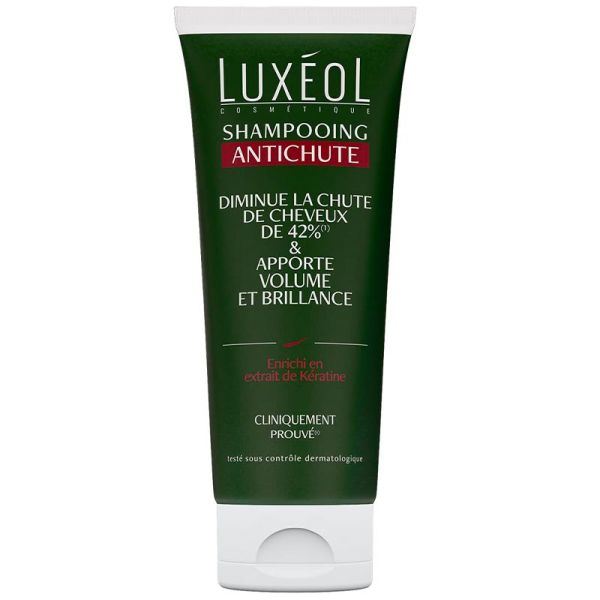 Luxéol Shampooing Antichute - 200ml - Réduction de la chute des cheveux et soin fortifiant