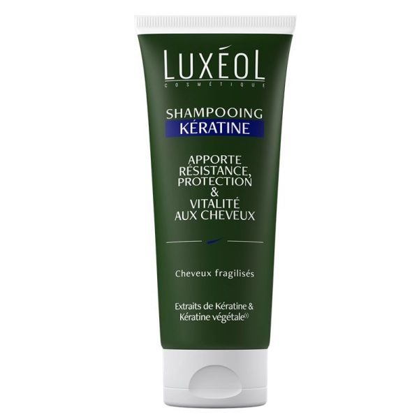 Luxéol Shampoing Kératine - 200ml - Cheveux Fragilisés