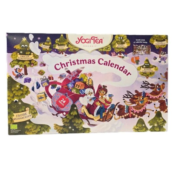 Yogi Tea Calendrier de l’Avent - 24 infusettes “Christmas Calendar”