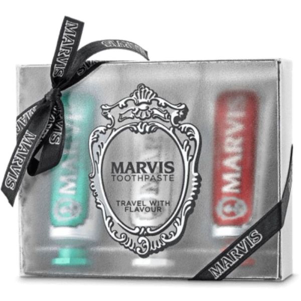 Marvis Coffret Cadeau Homme Assortiment de 3 Dentifrices - 3 x 25ml