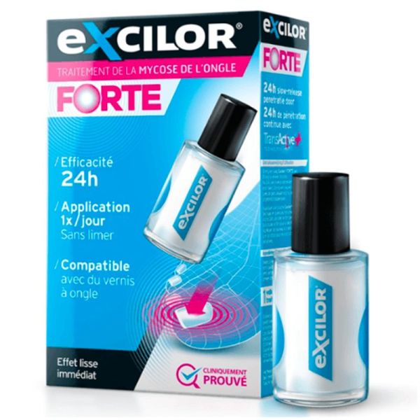 Excilor Forte Traitement de la Mycose de l'Ongle - 30ml