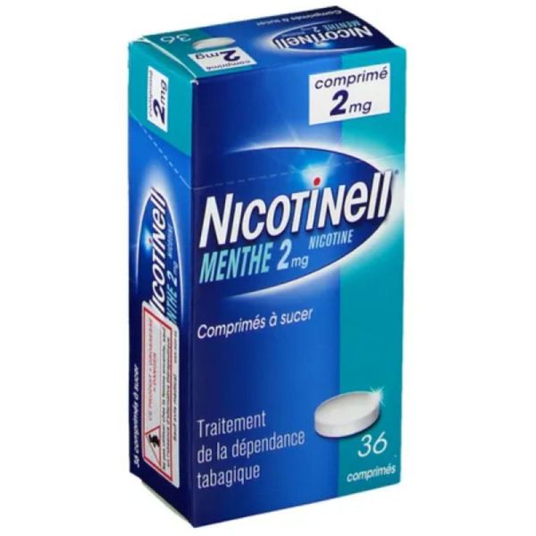 Nicotinell 2mg menthe 36 comprimés