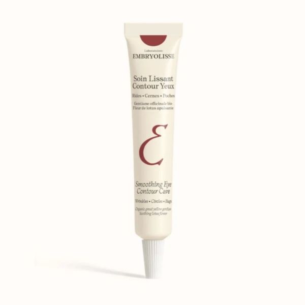 Embryolisse Soin Lissant Contour des Yeux 15 ml - Crème anti-rides, anti-cernes et anti-poches pour yeux sensibles