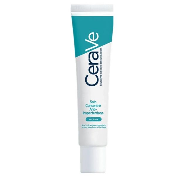 CeraVe Trousse Ma Routine SOS Anti-Boutons - Gel moussant 236 ml + Soin concentré 40 ml