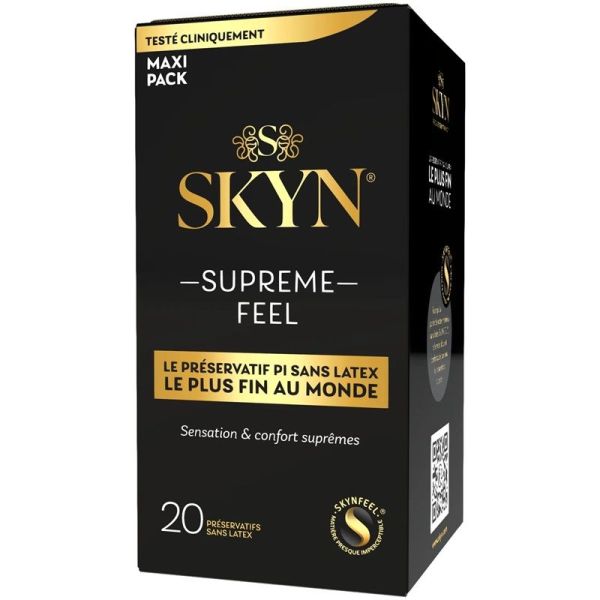 Manix Skyn Supreme Feel Préservatifs Sans Latex - 20 Préservatifs