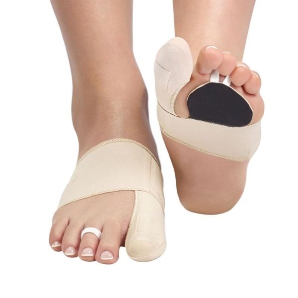 Epitact Orthèse Corrective Hallux Valgus Double à l'Épithélium Pied Gauche - Taille L