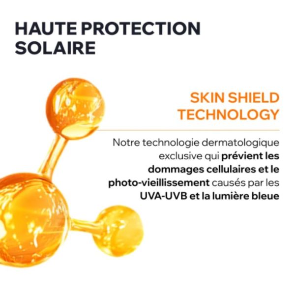 Uriage Bariésun Crème Solaire Teintée SPF 50+ 50ml – Teinte Dorée – Teint unifié et haute protection