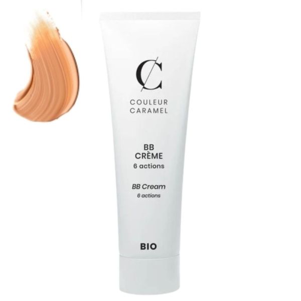 Couleur Caramel BB Crème Bio Soin Teinté Visage N°12 Beige Doré - 30ml