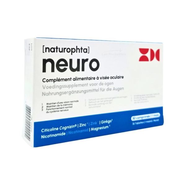Horus Pharma NaturOphta® Neuro 30 comprimés - Vision, système nerveux et microcirculation
