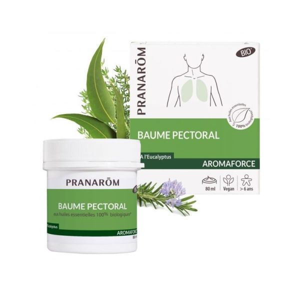 Pranarom Baume pectoral 80 ml