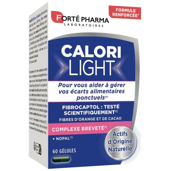 Forté Pharma CaloriLight - 60 Gélules - Aide à limiter l’absorption des graisses