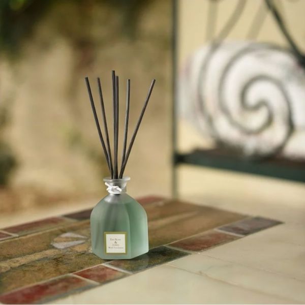 Collines de Provence Bouquet Parfumé Thé Blanc & Jasmin 100ml – parfum d’intérieur frais et apaisant