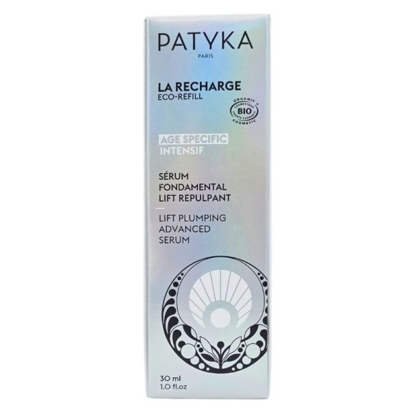 Patyka Recharge Sérum Fondamental Lift Repulpant 30 ml - Soin visage anti-âge aux 5 acides hyaluroniques