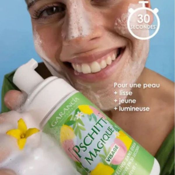 Garancia Pschitt Magique Visage 100ml - Micropeeling sans grain édition limitée