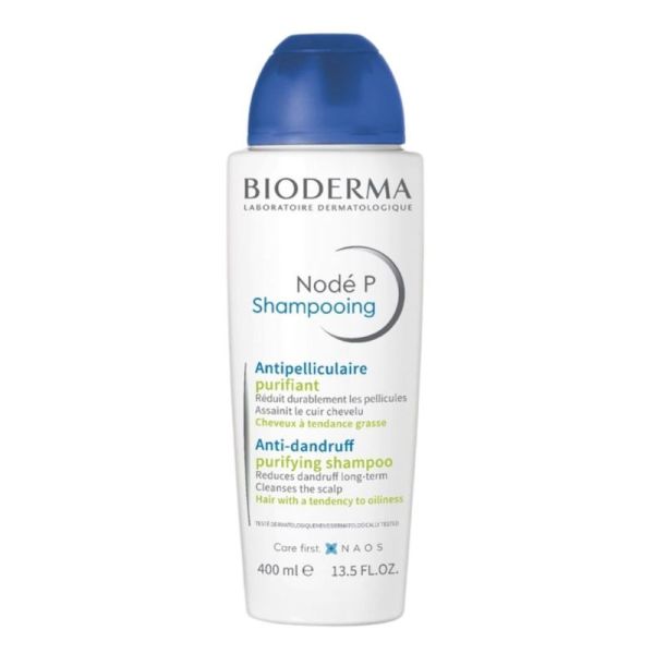 Bioderma Nodé P Shampoing Antipelliculaire Purifiant Cheveux à Tendance Grasse - 400ml