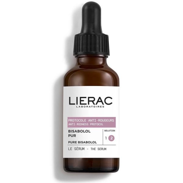 Lierac Protocole Anti-Rougeurs Le Sérum - 30 ml - Réduit les rougeurs, apaise et hydrate durablement