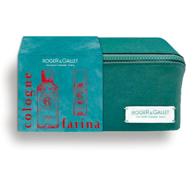 Roger & Gallet Trousse Homme Jean-Marie Farina Eau de Cologne 100ml + Déodorant 150ml