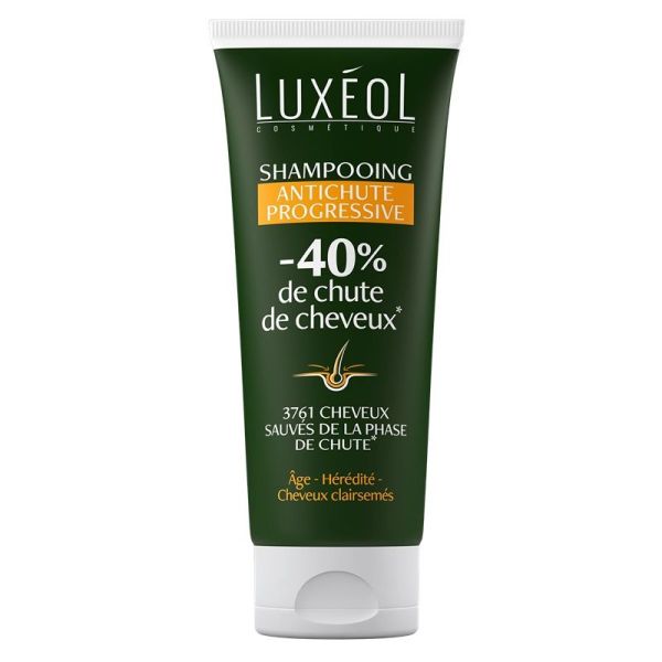 Luxéol Shampoing Antichute Progressive - 200ml - Cheveux Clairsemés