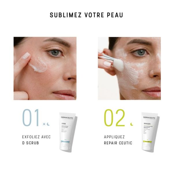 Dermaceutic D Scrub Exfoliant Lissant 50ml – Gommage visage éclat