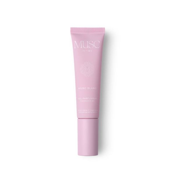 Musc Intime Musc Blanc Gel Parfumant 30ml - Parfum intense et longue tenue inspiré du Musc Tahara