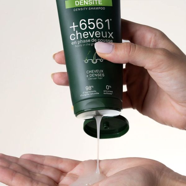 Luxéol Shampoing Densité - 200ml - Stimule la pousse, renforce et densifie les cheveux
