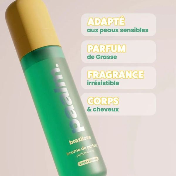 Paalm Cosmetics Brume de Parfum Corps Brazilove - 100ml
