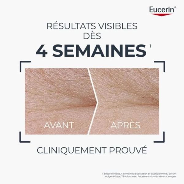 Eucerin Hyaluron-Filler + Longevity Soin de Jour Epigénétique SPF 30 50 ml - Hydratation profonde et réduction des signes de l'âge
