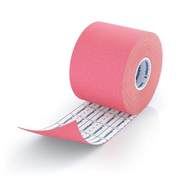 Actimove Leukotape K Bande de Taping 5cm x 5m Rose – Soutien et soulagement