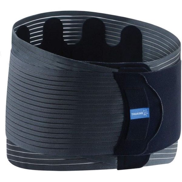 Thuasne Lombastart Ceinture de Soutien Lombaire Noire - Hauteur 26cm - Taille 4