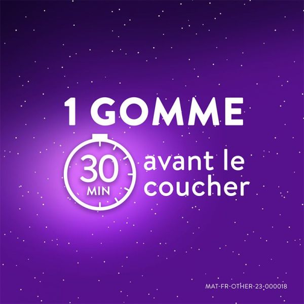 ZzzQuil 60 Gummies Arôme Fruits des Bois - Complément alimentaire pour le sommeil, aide à s'endormir vite