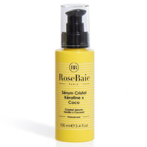 RoseBaie Sérum Cristal Professionnel à l'Huile de Coco 100ml – Brillance et nutrition