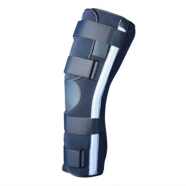 Thuasne Ligaflex Immo 20° Attelle Immobilisation du Genou Bleu Marine – Maintien et stabilisation
