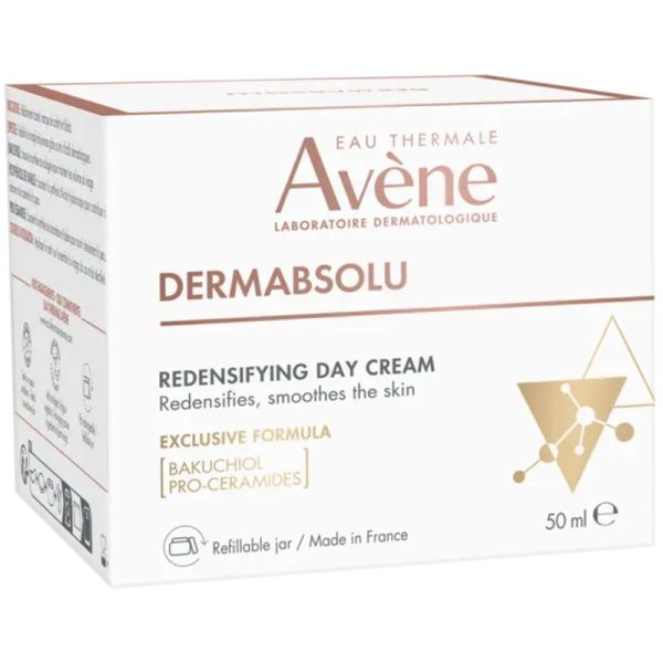 Avène DermAbsolu Crème Jour Redensifiante - 50ml - Redessine l’ovale, redensifie et nourrit intensément