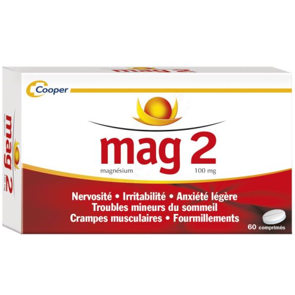 Cooper Mag 2 100 mg – 60 comprimés